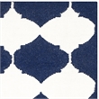 Safavieh Dhurries Navy Contemporary Rug - 4' x 6'
