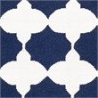 Safavieh Dhurries Navy Contemporary Rug - 6' x 9'