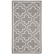 Safavieh Dhurries Grey Contemporary Rug - 3' x 5'