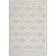 Safavieh Dhurries Grey Contemporary Rug - 4' x 6'
