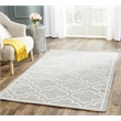 Safavieh Dhurries Grey Contemporary Rug - Runner 2'6