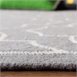 Safavieh Dhurries Navy Contemporary Rug - 2'6