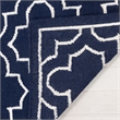 Safavieh Dhurries Navy Contemporary Rug - 5' x 8'