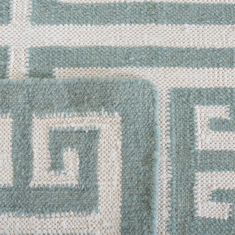 Safavieh Dhurries Blue Contemporary Rug - 2'6