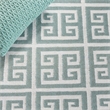 Safavieh Dhurries Blue Contemporary Rug - 3' x 5'