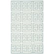 Safavieh Dhurries Blue Contemporary Rug - Runner 2'6