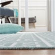Safavieh Dhurries Blue Contemporary Rug - Runner 2'6