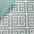 Safavieh Dhurries Blue Contemporary Rug - Runner 2'6