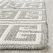 Safavieh Dhurries Grey Contemporary Rug - 2'6