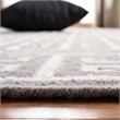 Safavieh Dhurries Grey Contemporary Rug - 3' x 5'
