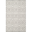 Safavieh Dhurries Grey Contemporary Rug - 4' x 6'