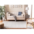 Safavieh Dhurries Grey Contemporary Rug - 5' x 8'
