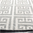 Safavieh Dhurries Grey Contemporary Rug - Round 7'