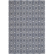 Safavieh Dhurries Navy Contemporary Rug - 5' x 8'