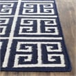 Safavieh Dhurries Navy Contemporary Rug - 10' x 14'