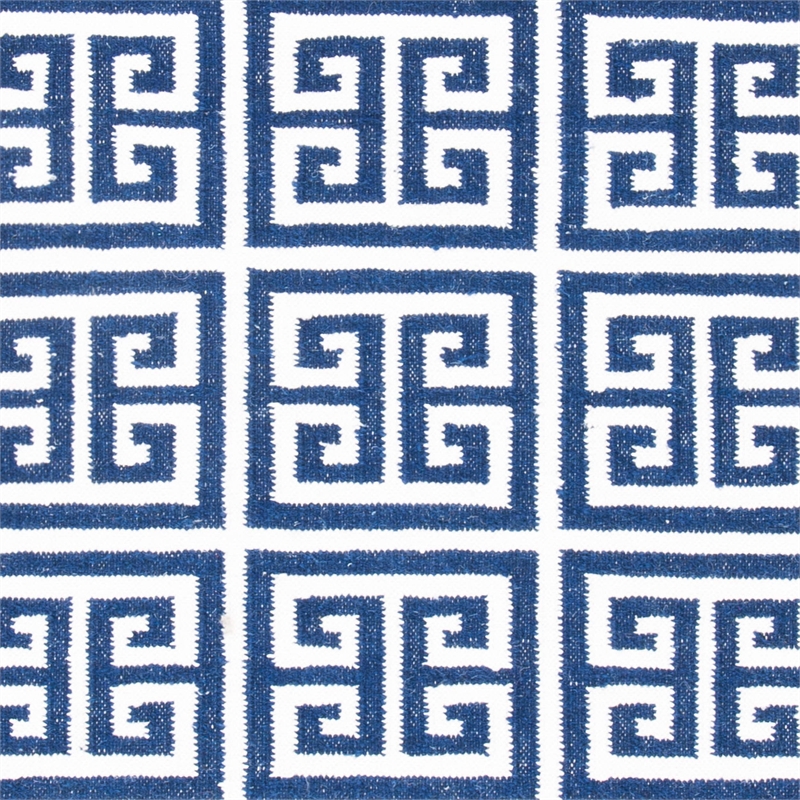 Safavieh Dhurries Navy Contemporary Rug - Runner 2'6