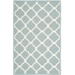 Safavieh Dhurries Blue Contemporary Rug - 3' x 5'