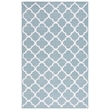 Safavieh Dhurries Blue Contemporary Rug - 4' x 6'