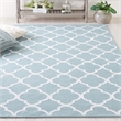 Safavieh Dhurries Blue Contemporary Rug - 5' x 8'