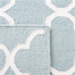 Safavieh Dhurries Blue Contemporary Rug - 5' x 8'