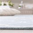 Safavieh Dhurries Blue Contemporary Rug - 9' x 12'