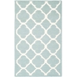 Safavieh Dhurries Blue Contemporary Rug - Runner 2'6