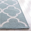 Safavieh Dhurries Blue Contemporary Rug - Runner 2'6