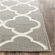 Safavieh Dhurries Grey Contemporary Rug - 2'6