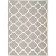 Safavieh Dhurries Grey Contemporary Rug - 4' x 6'