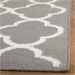 Safavieh Dhurries Grey Contemporary Rug - 5' x 8'