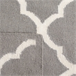 Safavieh Dhurries Grey Contemporary Rug - 6' x 9'