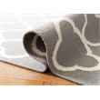 Safavieh Dhurries Grey Contemporary Rug - 8' x 10'