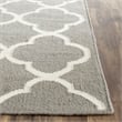 Safavieh Dhurries Grey Contemporary Rug - Runner 2'6