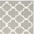 Safavieh Dhurries Grey Contemporary Rug - Runner 2'6