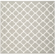 Safavieh Dhurries Grey Contemporary Rug - Square 7'