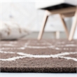 Safavieh Dhurries Brown Contemporary Rug - 6' x 9'
