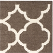 Safavieh Dhurries Brown Contemporary Rug - Runner 2'6
