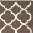 Safavieh Dhurries Brown Contemporary Rug - Runner 2'6
