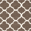 Safavieh Dhurries Brown Contemporary Rug - Runner 2'6