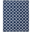 Safavieh Dhurries Navy Contemporary Rug - 8' x 10'