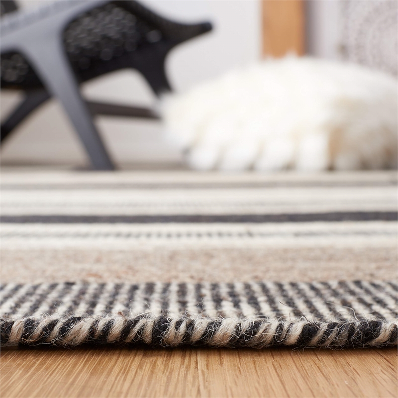 Safavieh Dhurries Natural Contemporary Rug - 5' x 8'