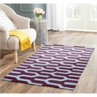 Safavieh Dhurries Silver Contemporary Rug - 3' x 5'