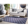 Safavieh Dhurries Purple Contemporary Rug - 4' x 6'