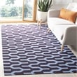 Safavieh Dhurries Purple Contemporary Rug - 5' x 8'