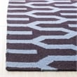 Safavieh Dhurries Purple Contemporary Rug - 5' x 8'