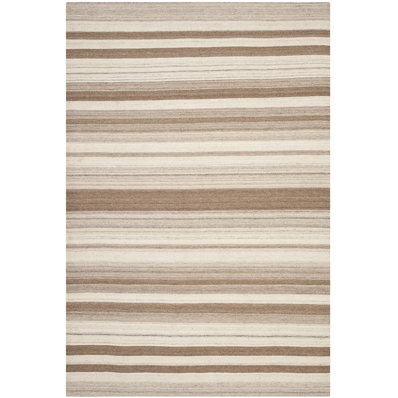 Safavieh Dhurries Natural Contemporary Rug - 6' x 9'