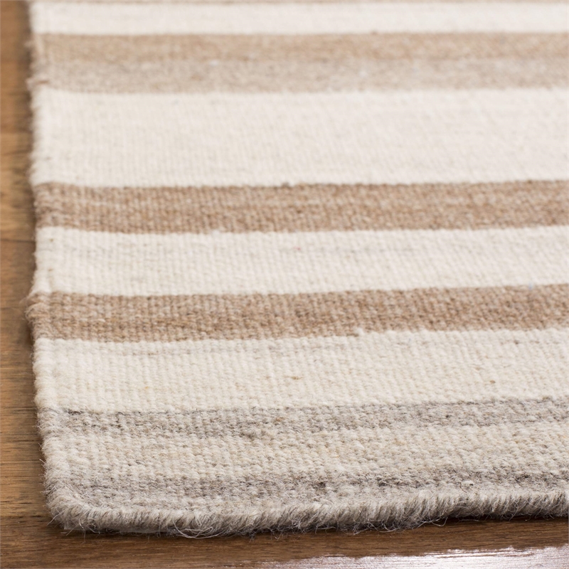 Safavieh Dhurries Natural Contemporary Rug - 8' x 10'