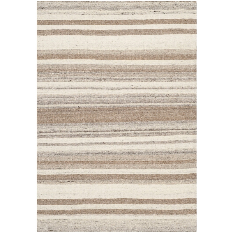 Safavieh Dhurries Natural Contemporary Rug - Runner 2'6