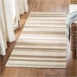 Safavieh Dhurries Natural Contemporary Rug - Runner 2'6