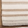 Safavieh Dhurries Natural Contemporary Rug - Runner 2'6